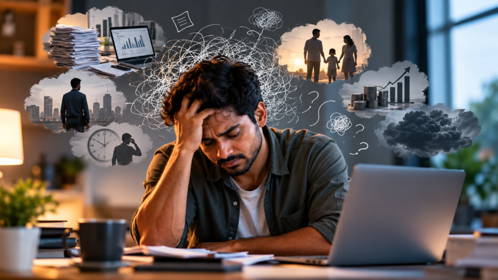 Stress വീണ്ടും വരുന്നത് മൂലമുള്ള overthinking